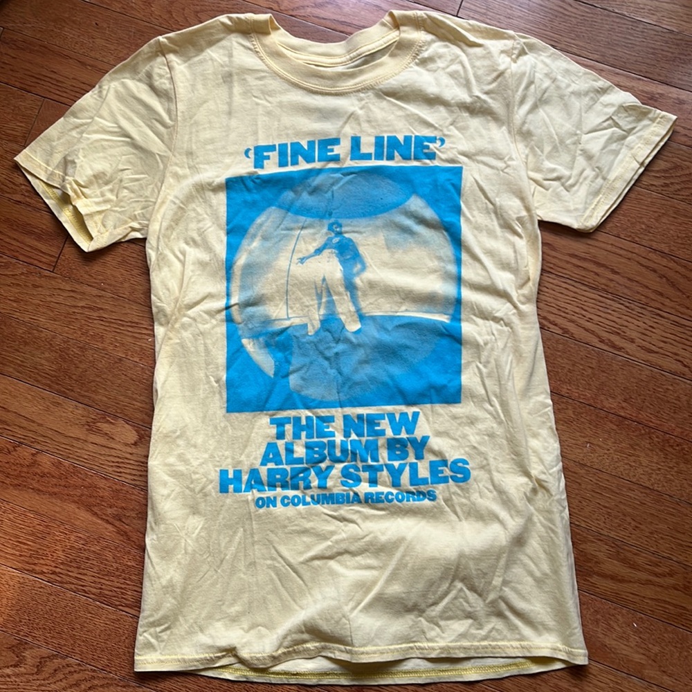 Butter Yellow T-shirt - Harry Styles T-shirt - Fine Line - Official merch